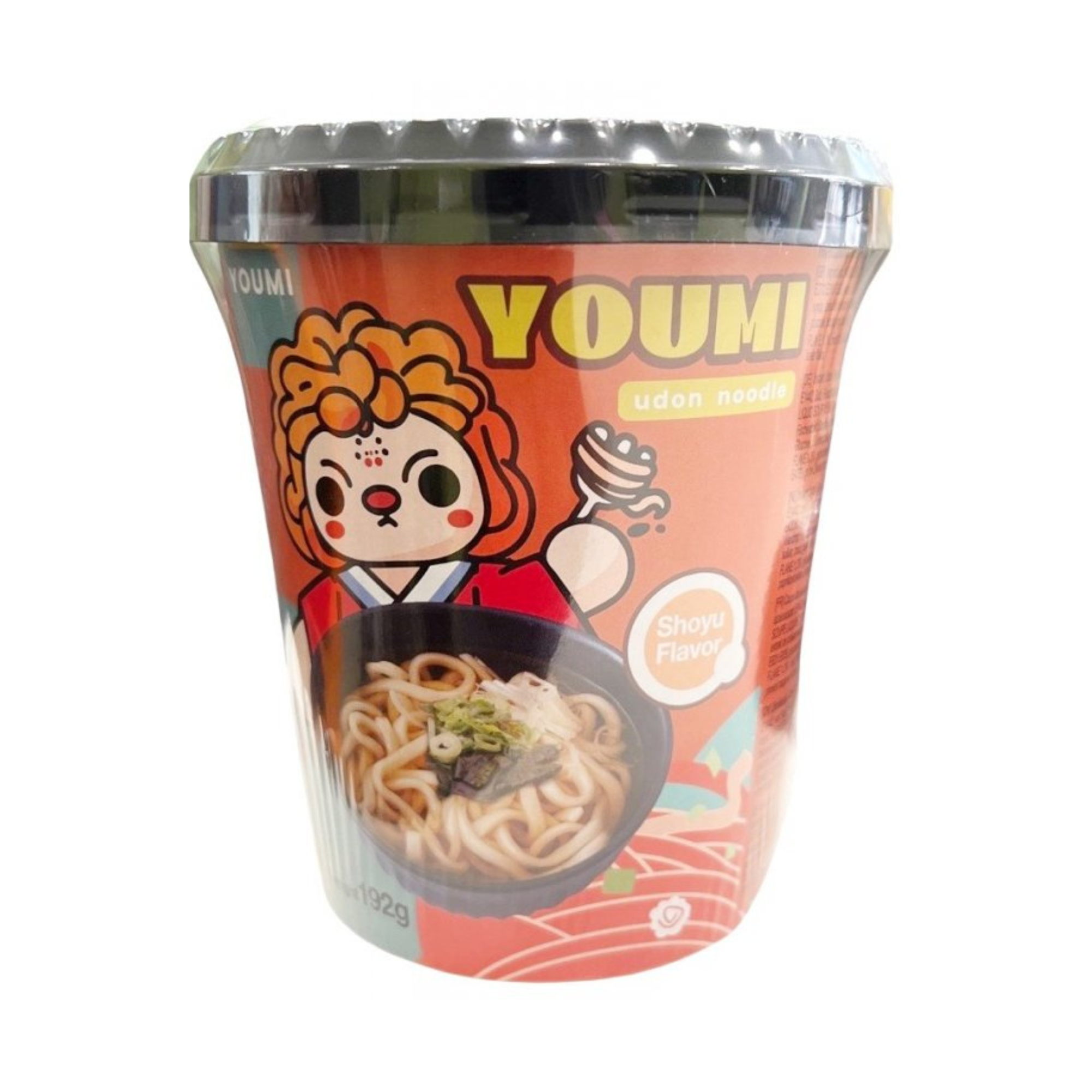 Youmi Instant Udon Shoyu Flavor Cup 192g