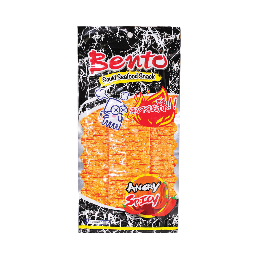 BENTO, Seafood Snack 20g, ANGRY SPICY