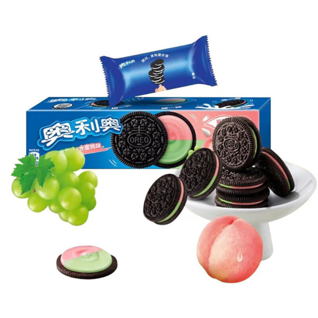 CN Sandwich Biscuit Grape and Peach Fl 97g