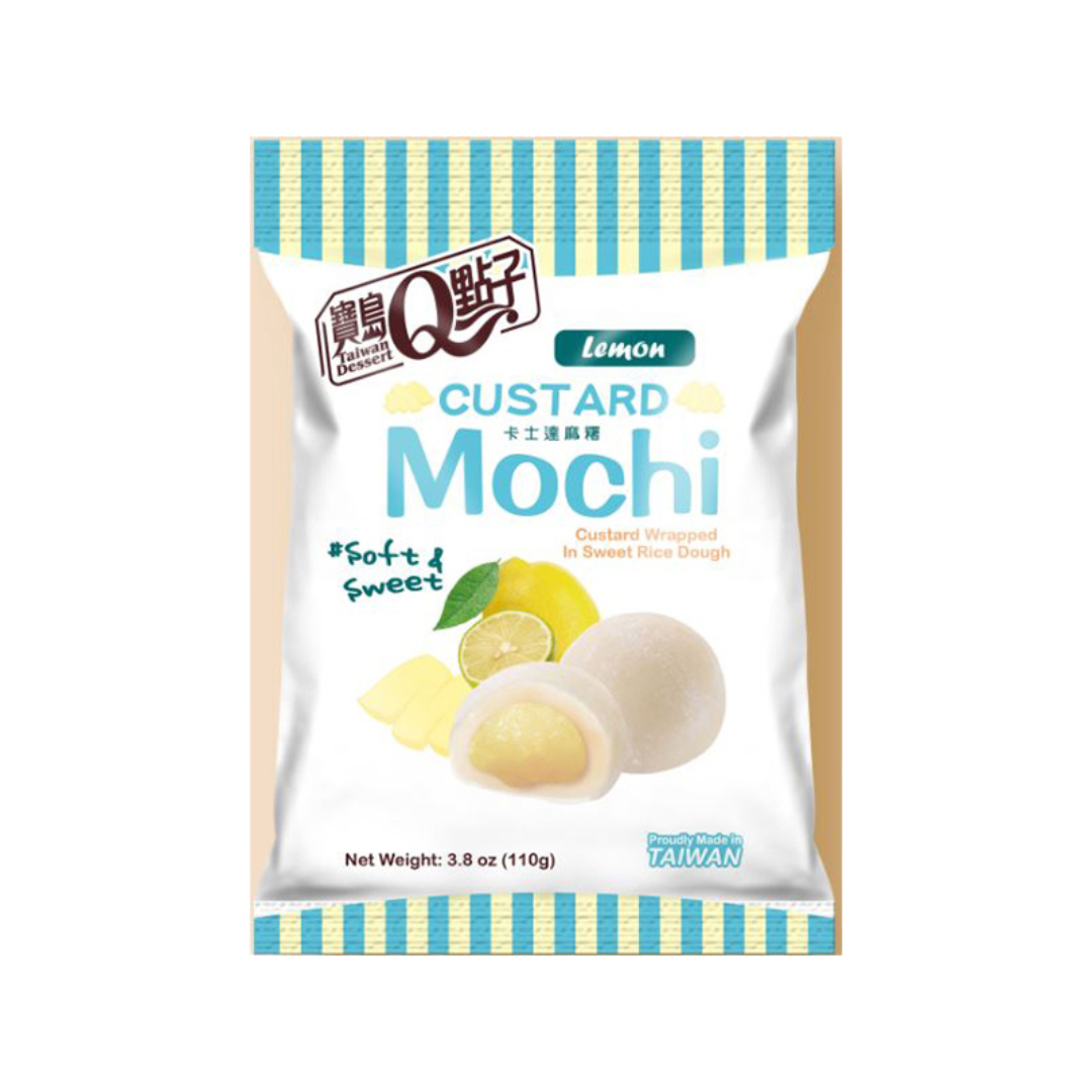 Custard Mochi Lemon Flavor 110g