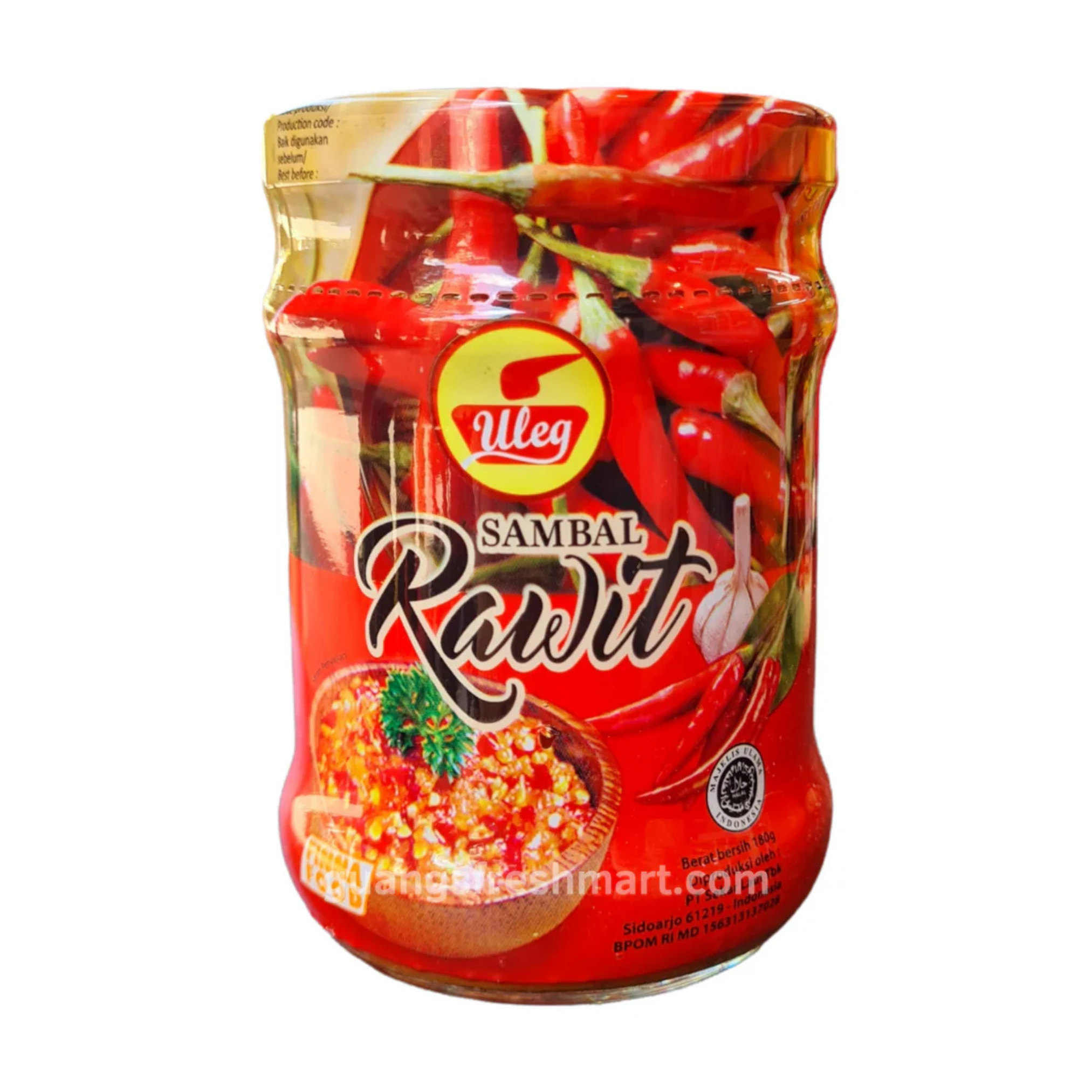 Sambal Rawit 180g, FINNA ULEG