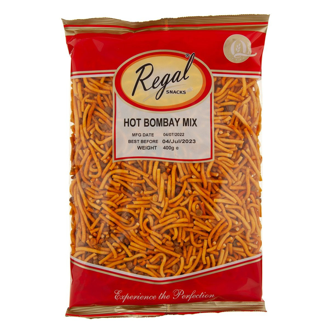 Hot Bombay Mix 375g, REGAL