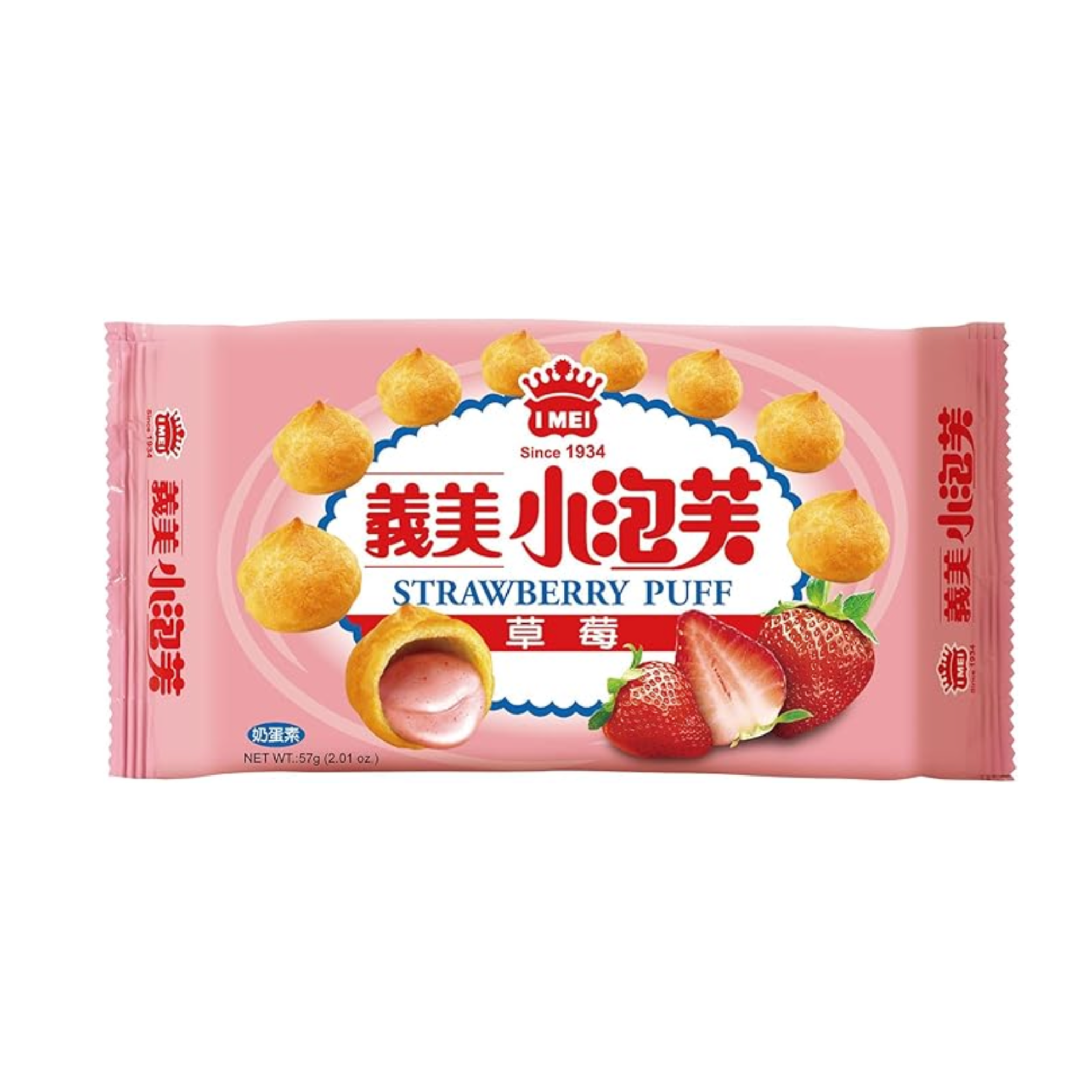 Strawberry Puff 57g,  I MEI