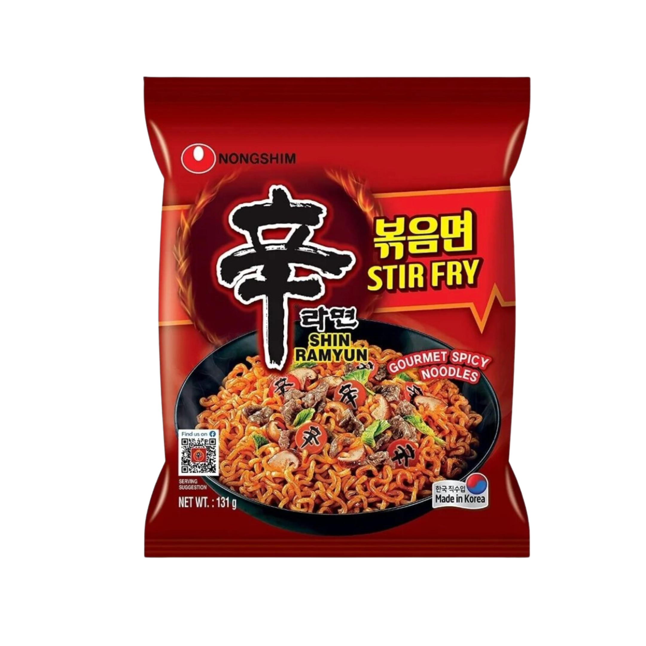Instant Noodle Shin Stir-Fry Ramyun 131g