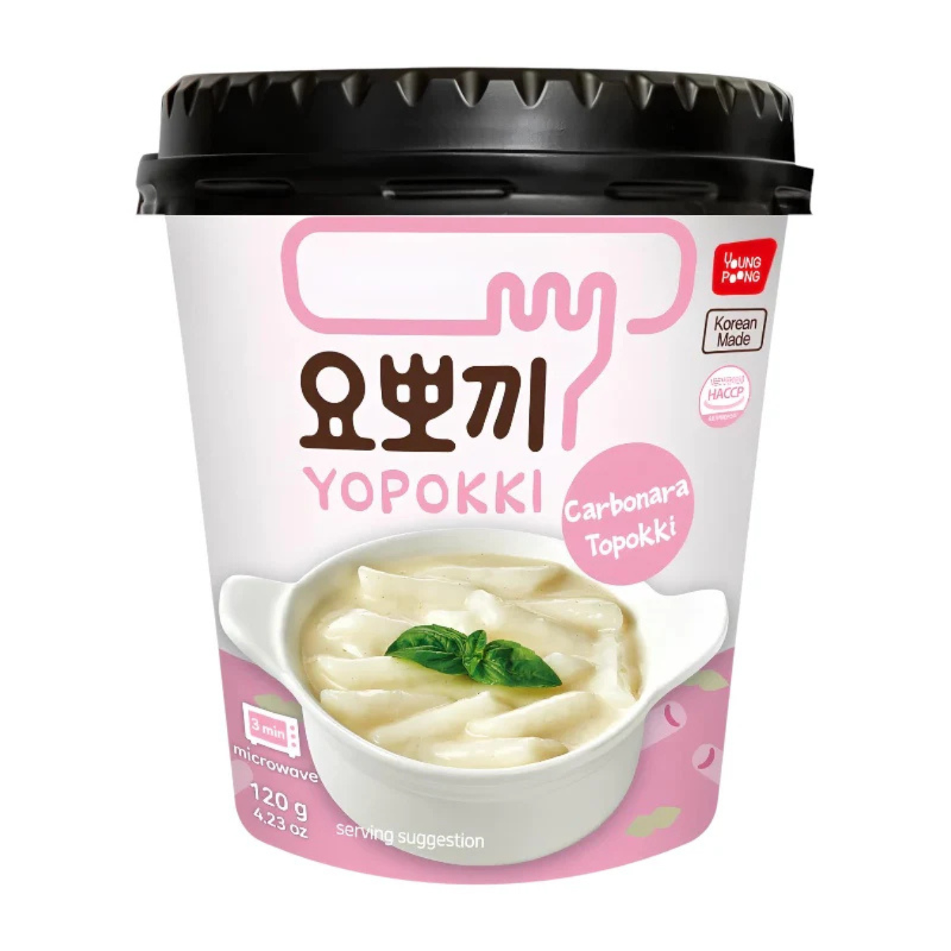 KR Yopokki Ricecake Cup Carbo 30x120g