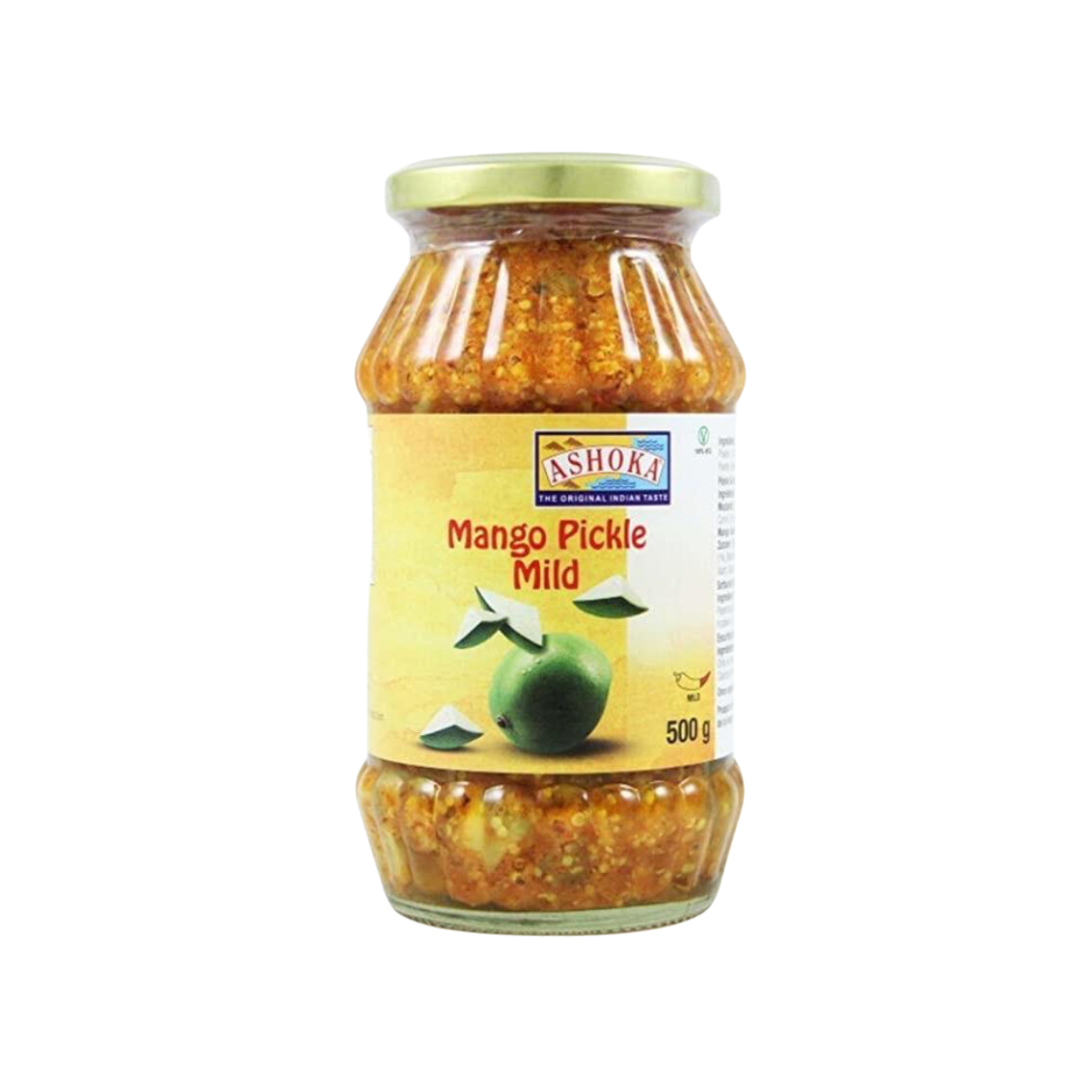 Mango Pickle Hot 500g, Ashoka