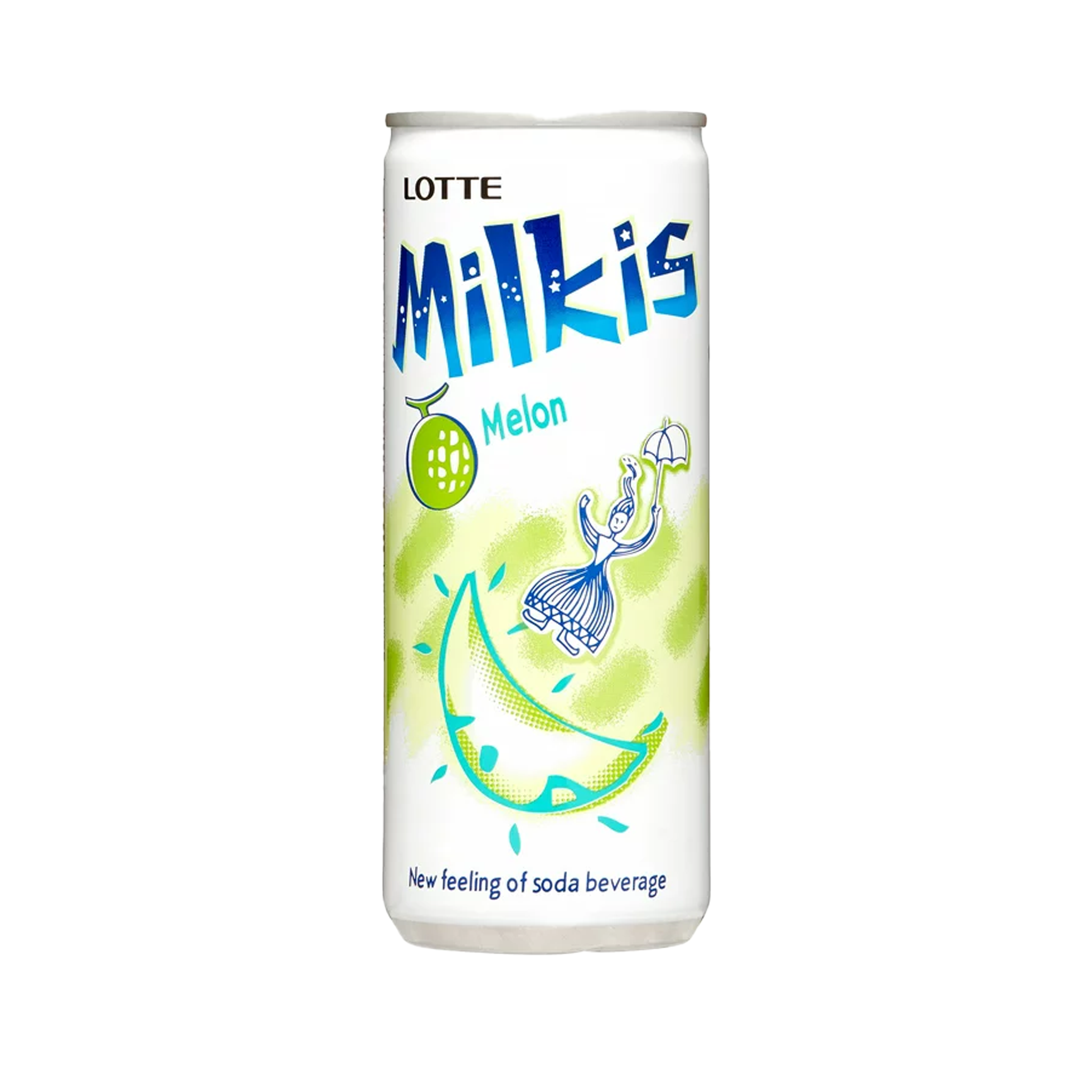 Milkis Soft Drink Melon Can 250 ML LOTTE