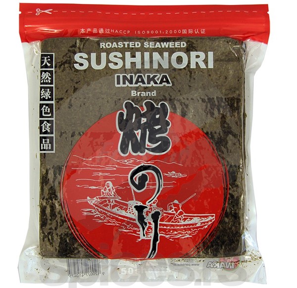Inaka Sushi Nori, 50 sheets