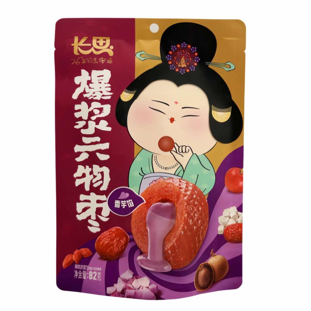 Popping Jujube with Taro Filling 82g