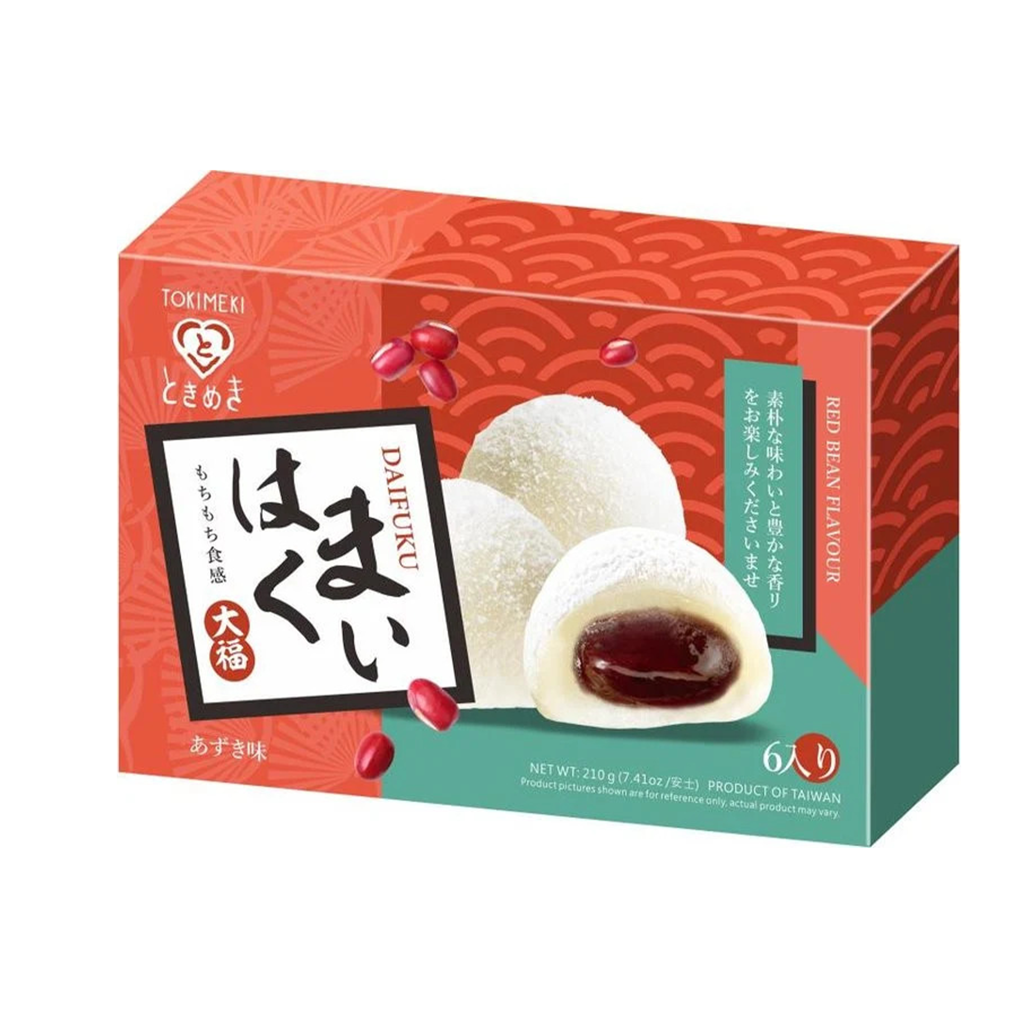 Tokimeki Mochi Red Bean Fl 210g