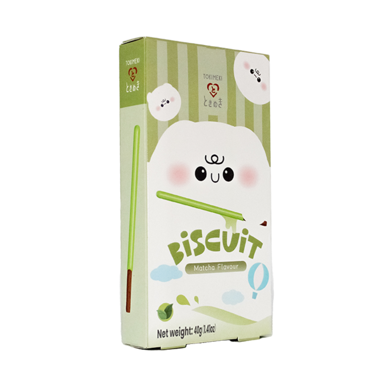 Tokimeki Biscuit Stick Matcha Fl 40g