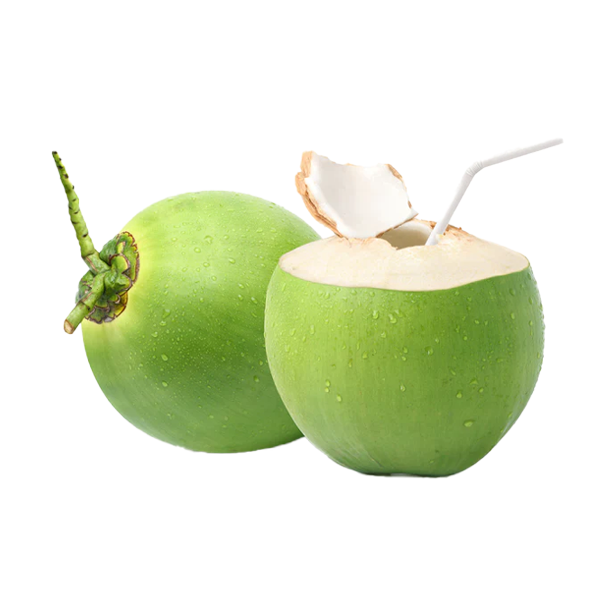 Coconut Young White + Straw