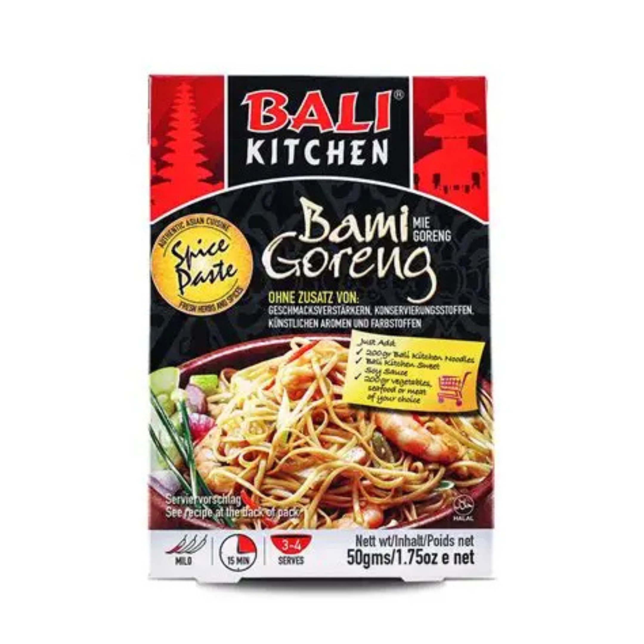 BALI KITCHEN Fried Noodle Paste (Bami Goreng) 50g
