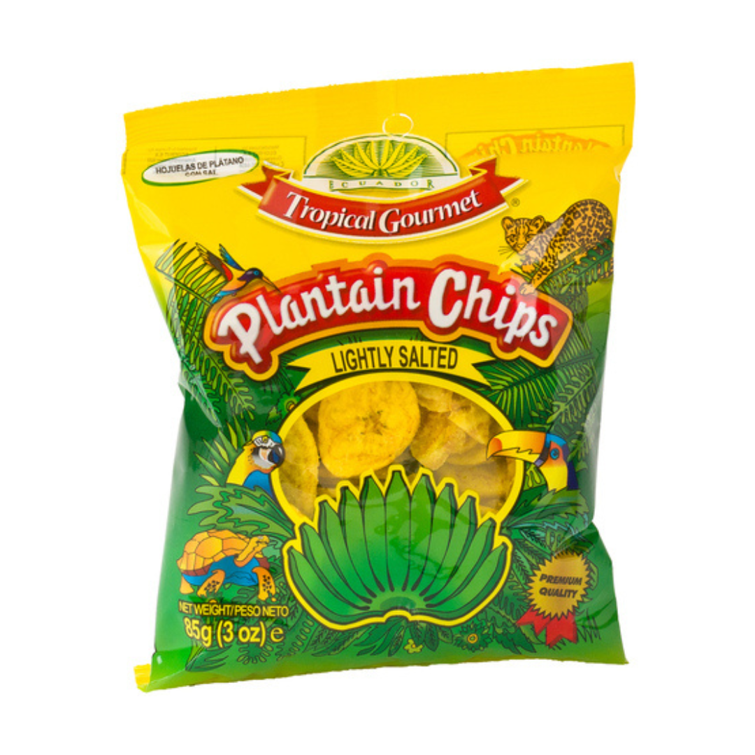 BananaChips Salts 85g, TROPIC GOURMET