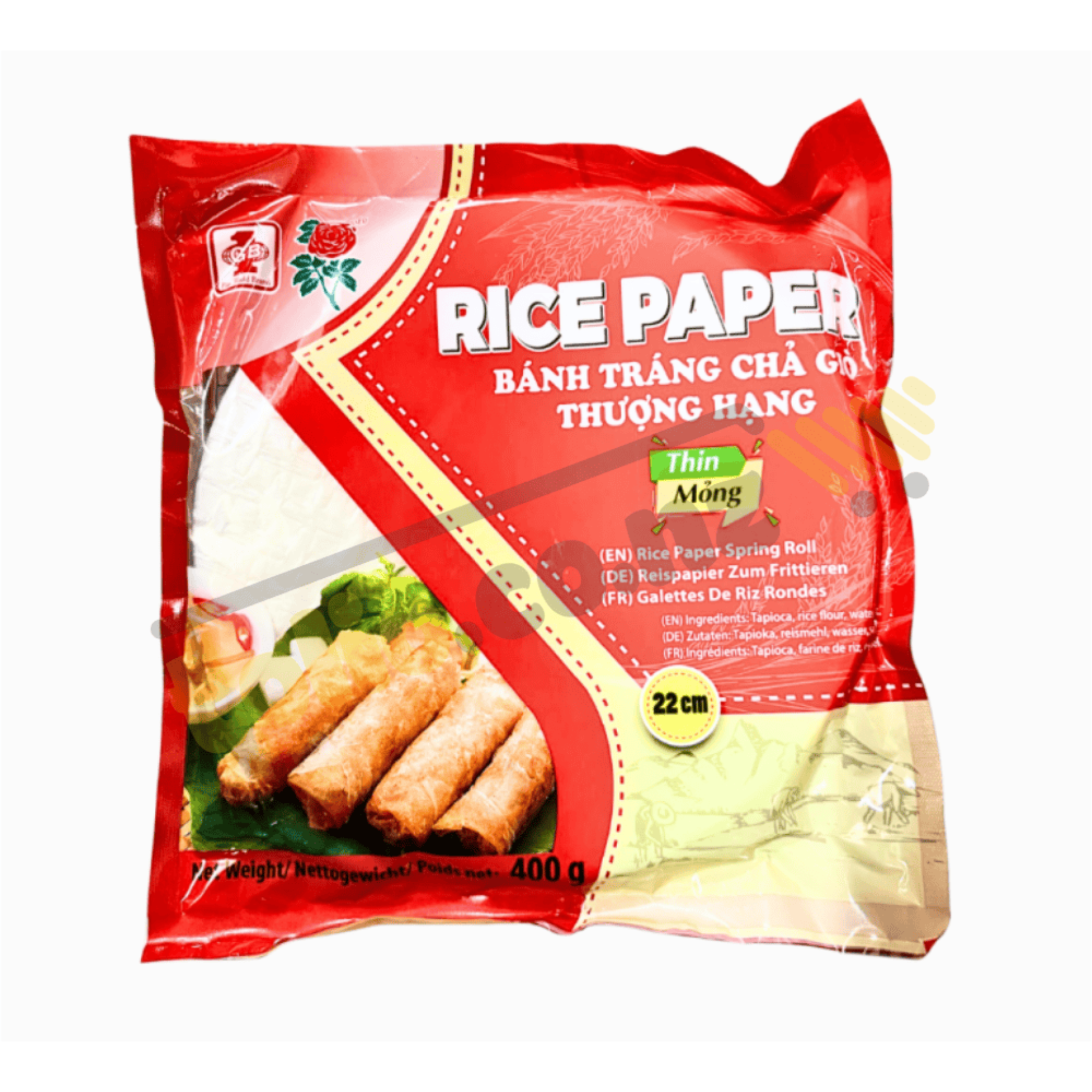 Rice Paper 22cm 400g, Giao Bao