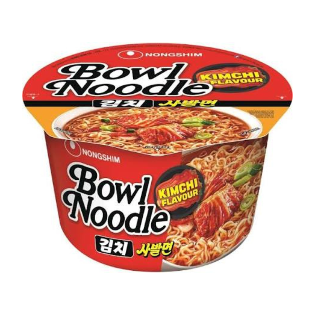 Instant Noodle Bowl Kimchi 100g, Nongshim