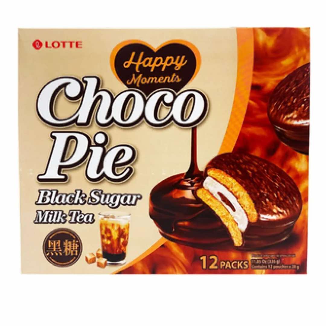 Lotte Chocopie Milk Tea 12 - pack (12 x 28g)