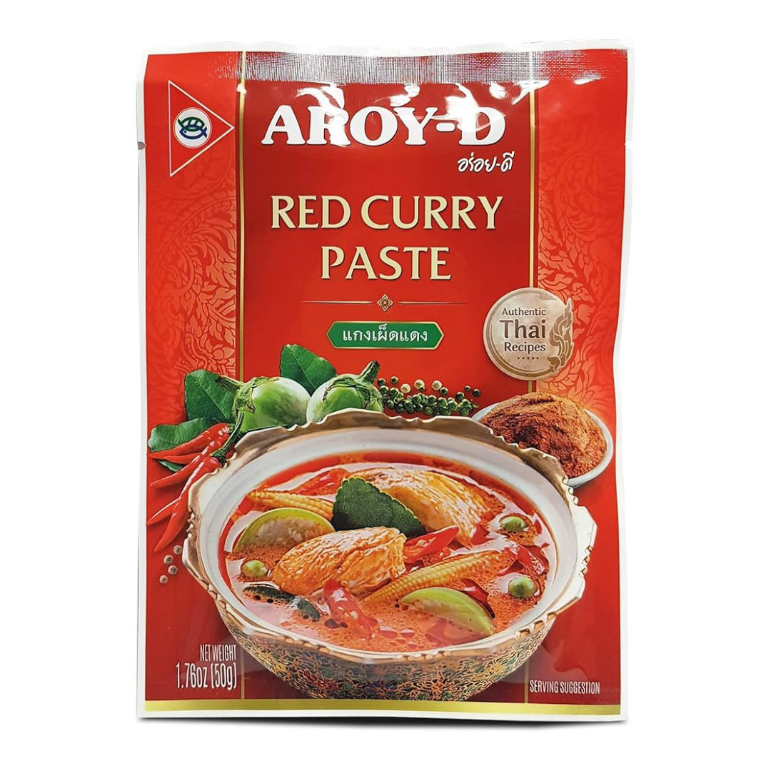 Red Curry Paste 50g, Aroy-D