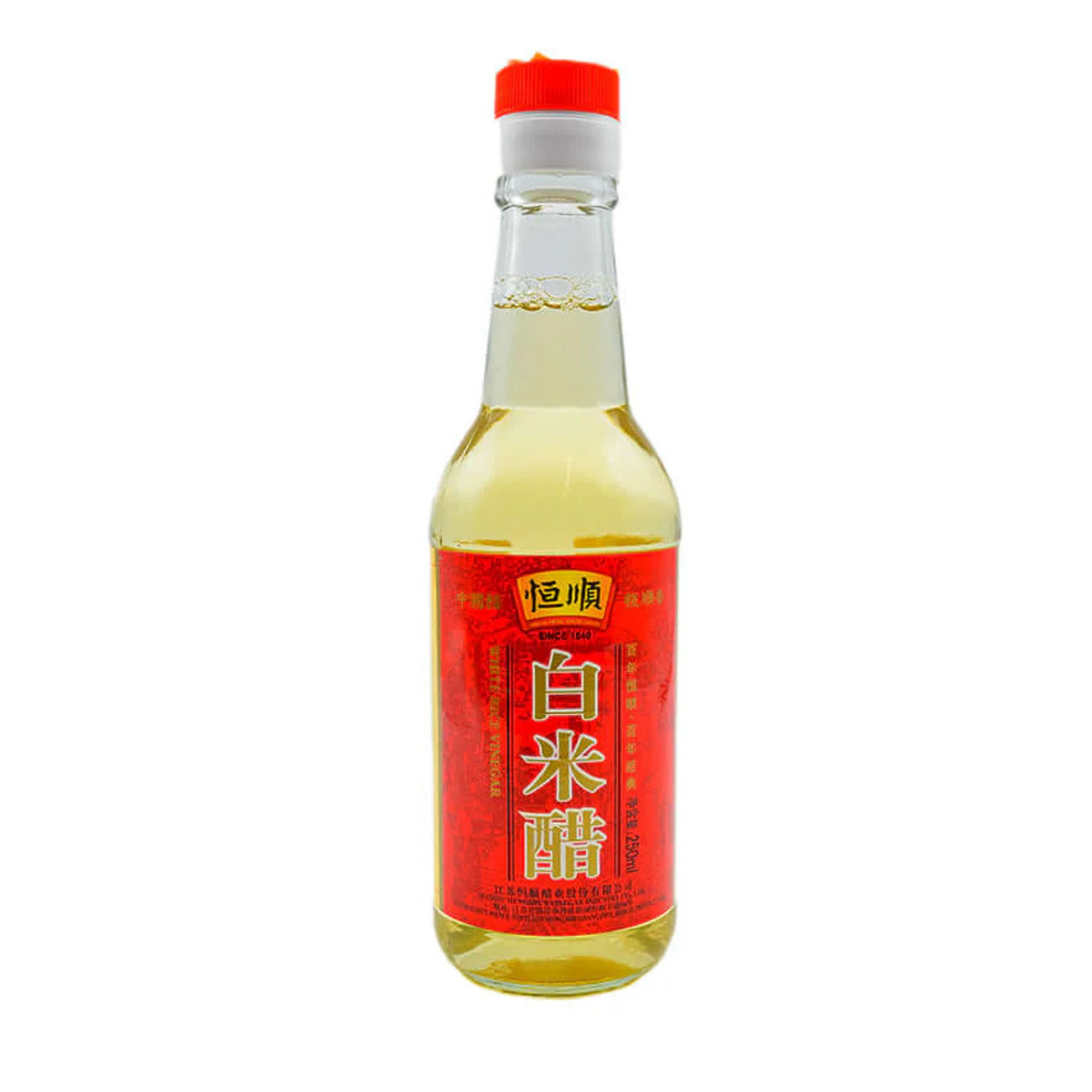 White Rice Vinegar 250 ml, Heng Shun
