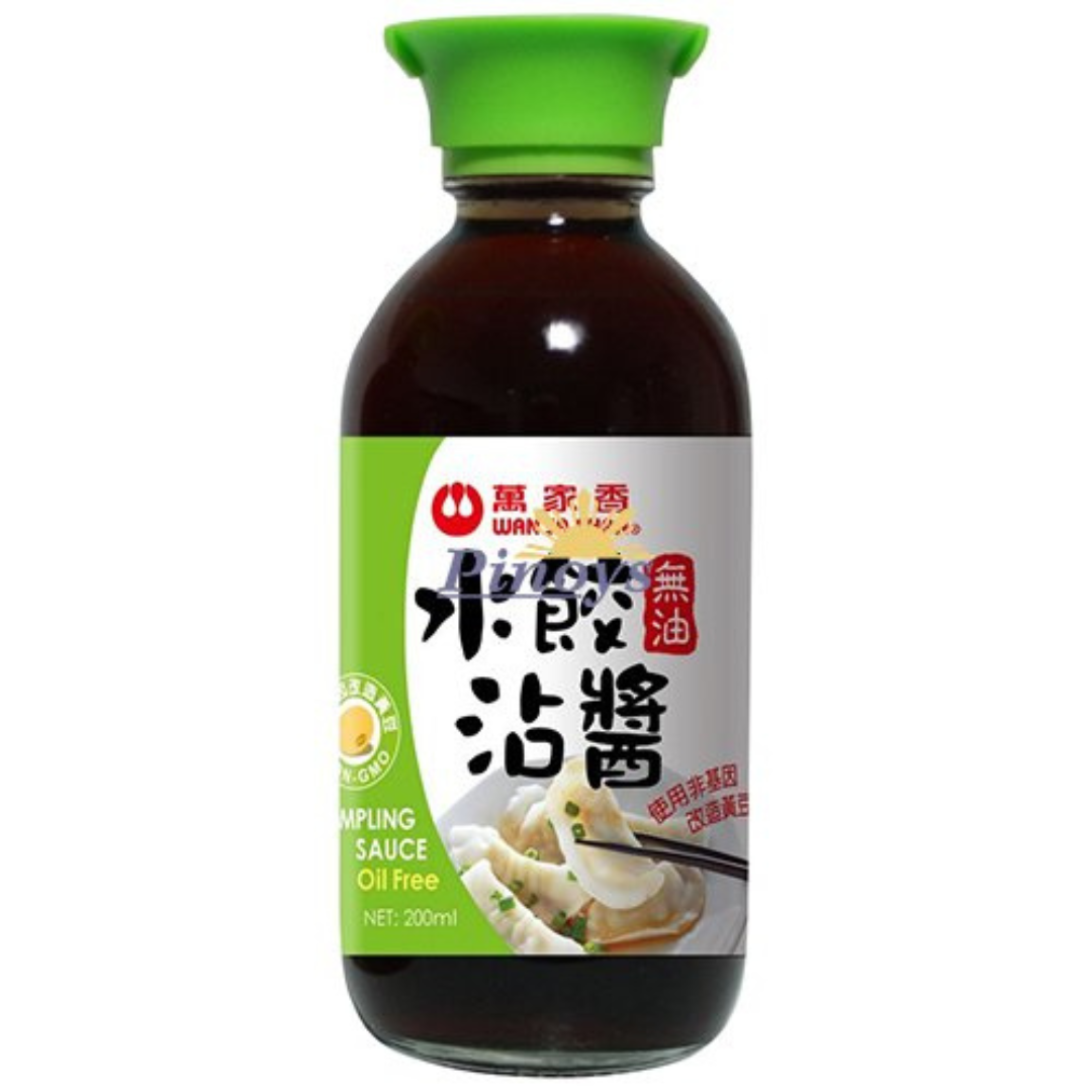 Dumpling Sauce Oil-Free 200ml, WAN JA SHAN