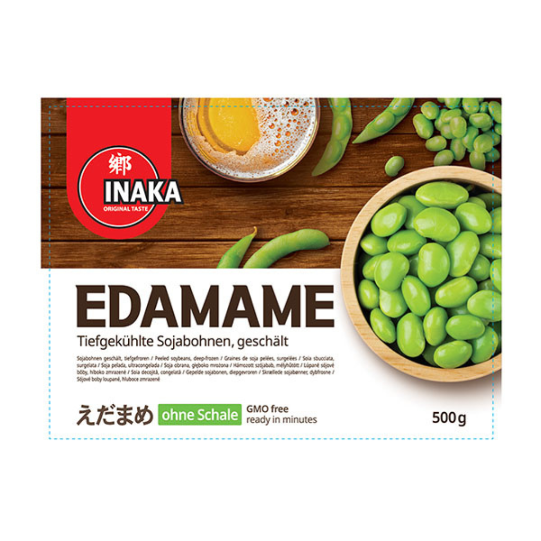 INAKA Edamame without shell peeled 500g