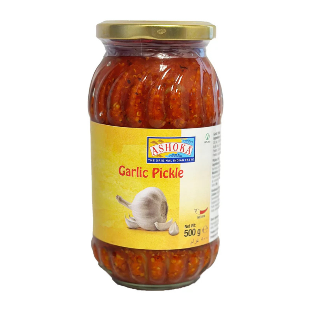 Garlic Pickle 500g, ASHOKA