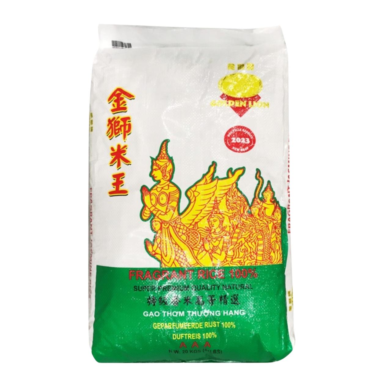 GOLDEN LION, Jasmine Rice, 20kg