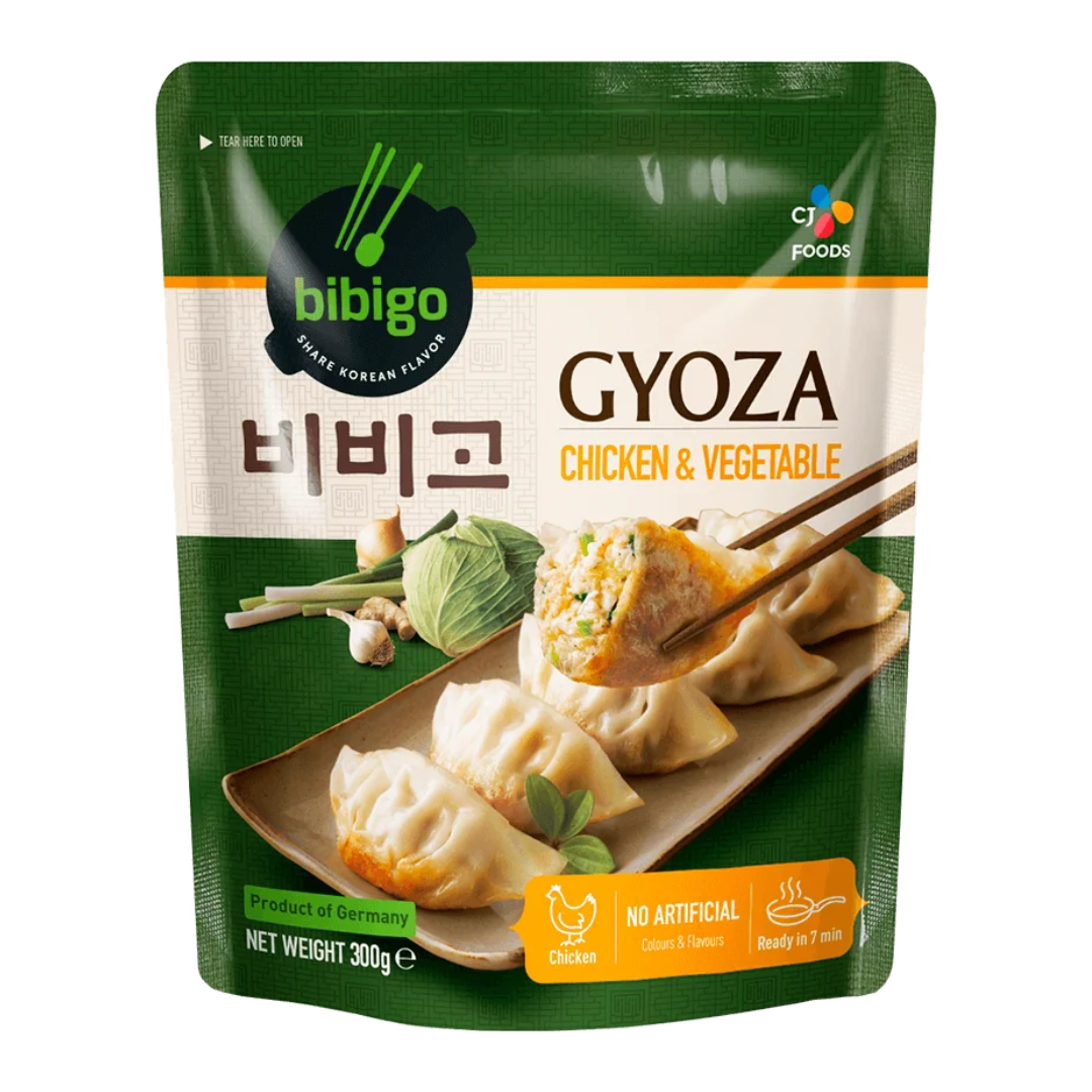 Gyoza Chicken & Vegetables 300g, BIBIGO