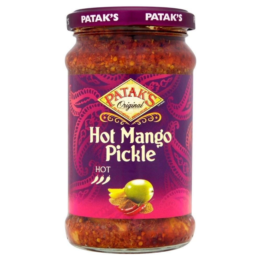 Hot Mango Pickle 283g, PATAK'S