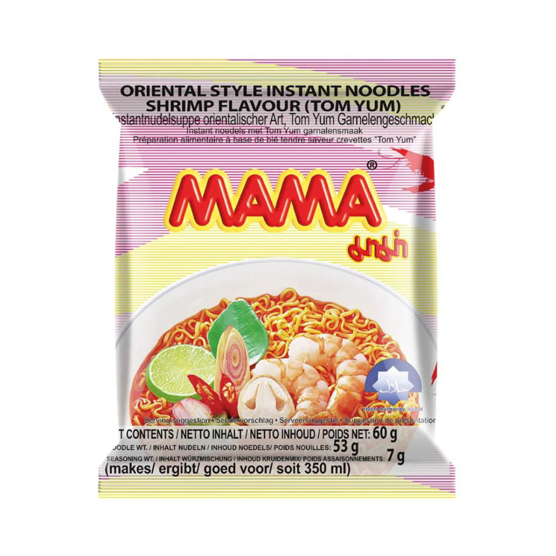 Instant Noodle Shrimp Tom Yum 60g, MAMA