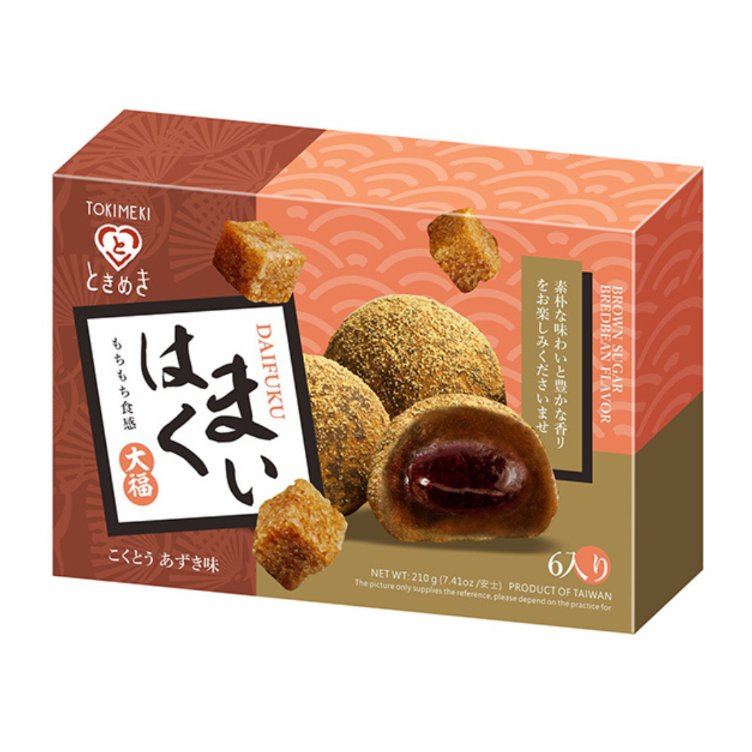 Mochi Black Sugar Red Bean Fl 210g