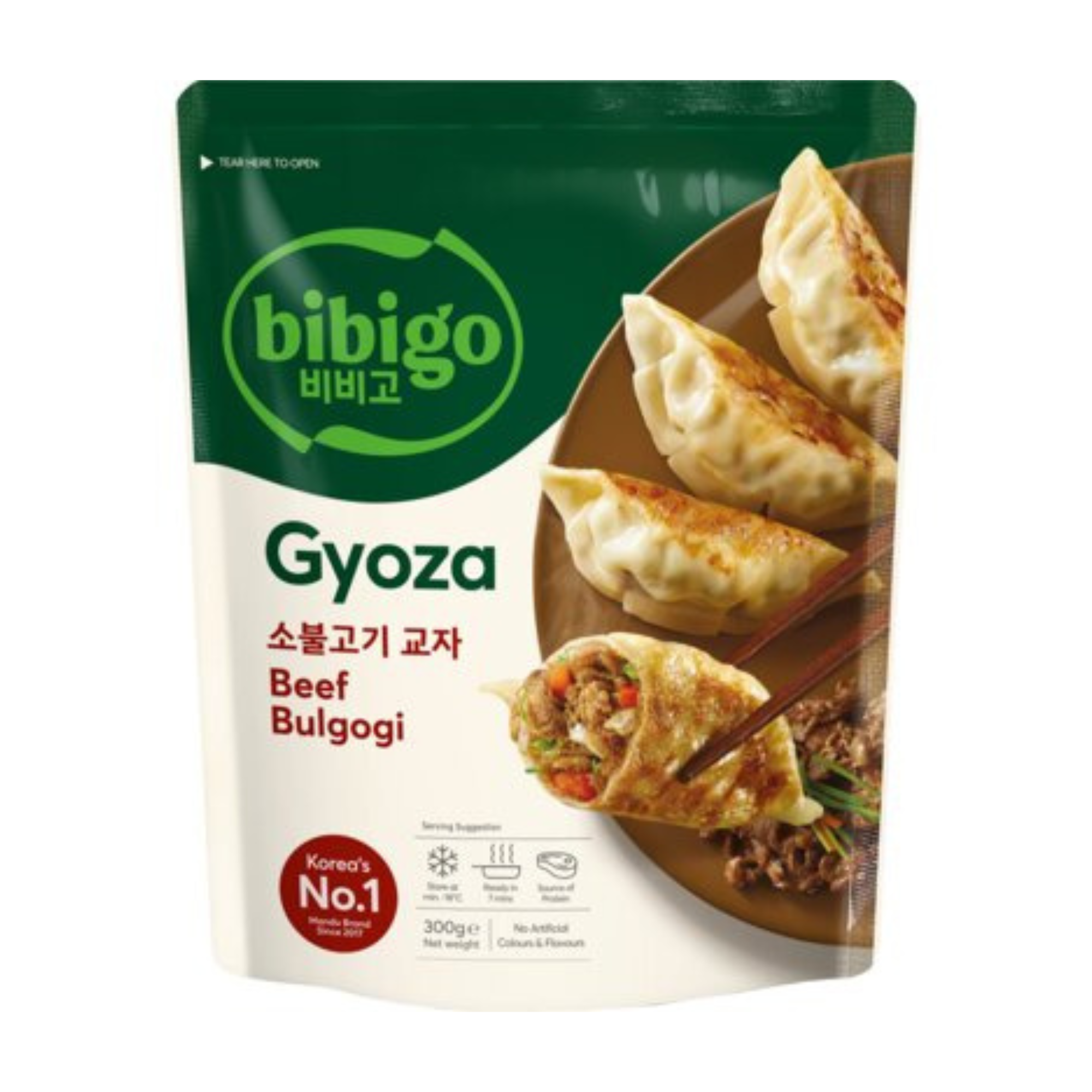 BIBIGO Gyoza Beef Bulgogi & Vegetable 300 G
