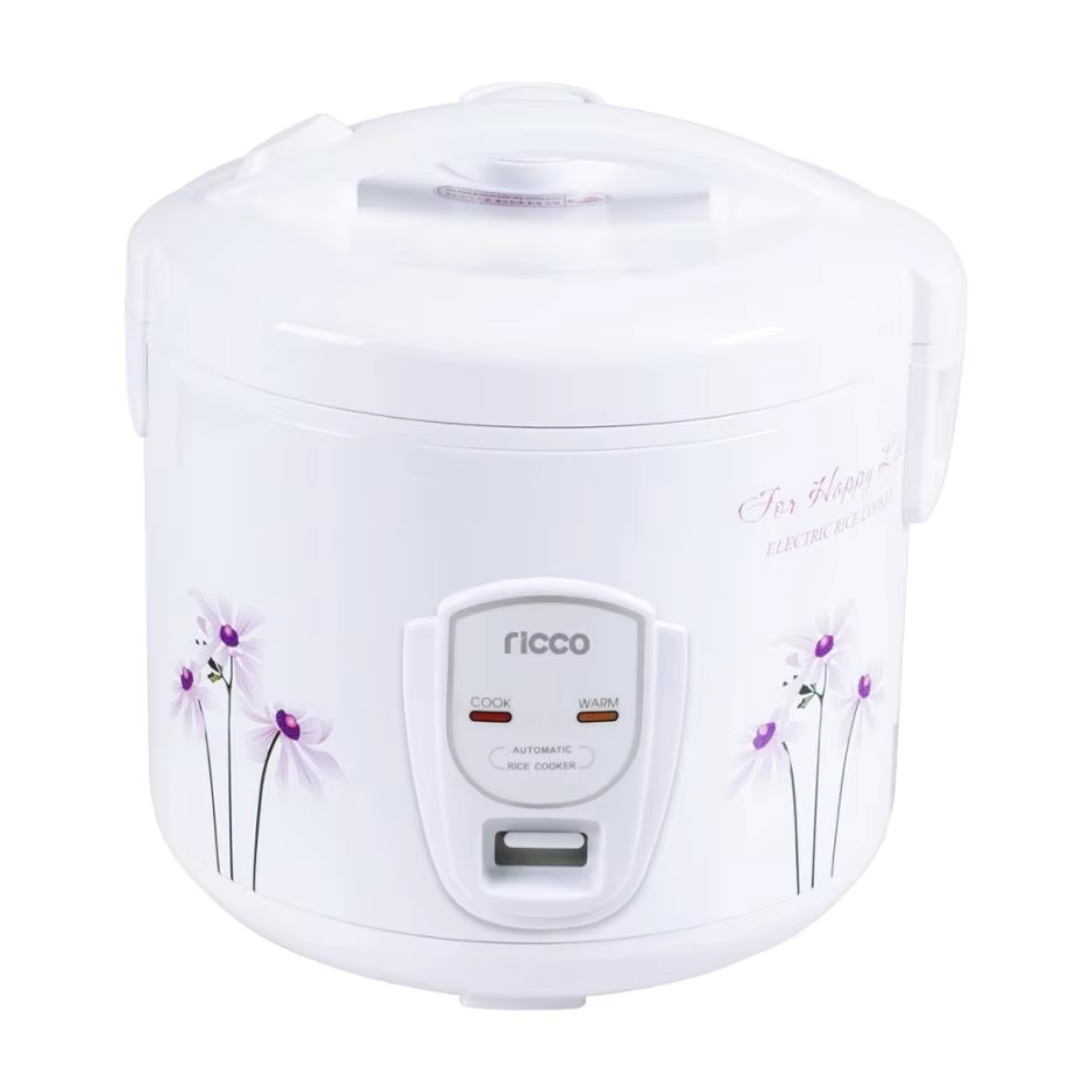 RICCO, Rice Cooker 1.8Ltr Flower Decor