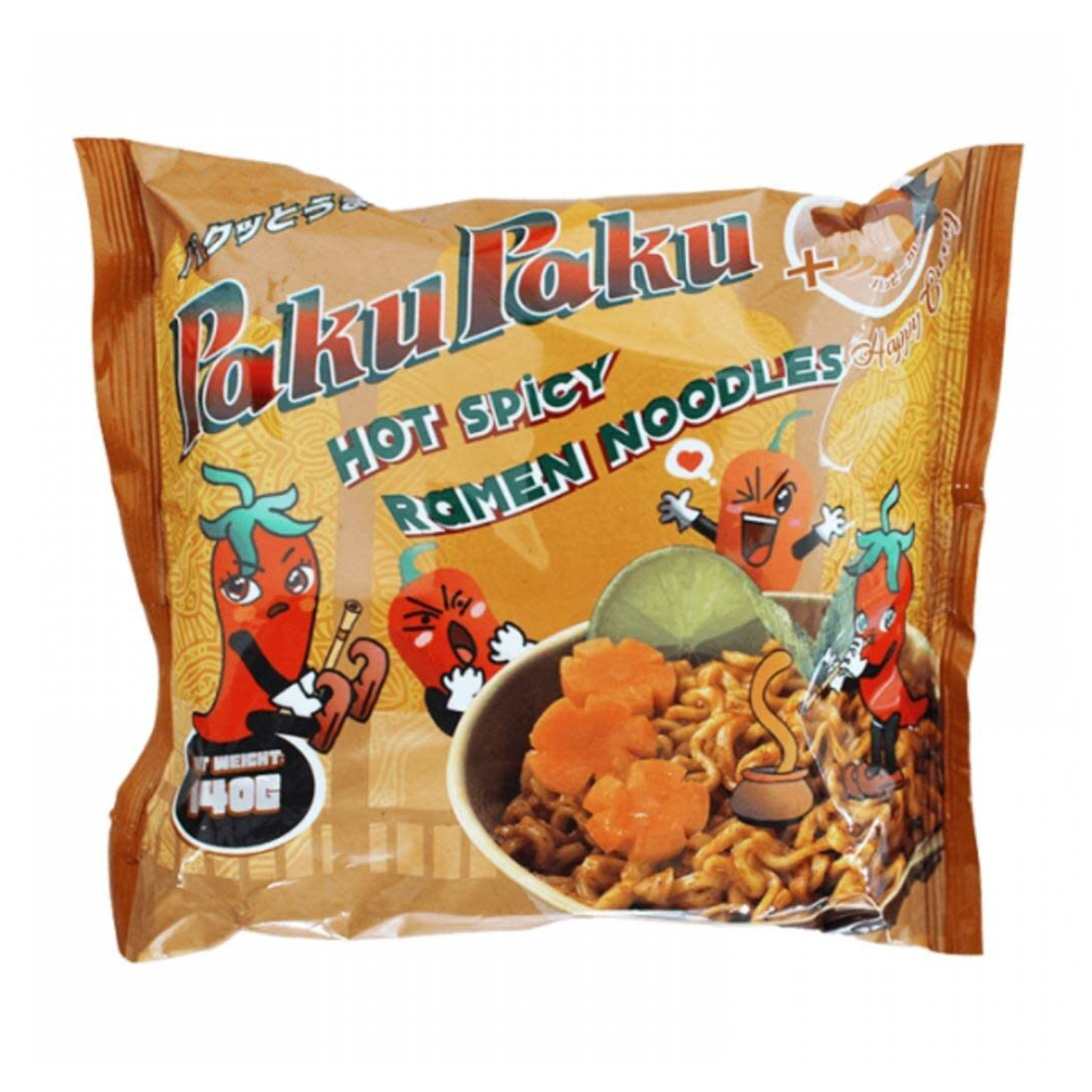 Paku Paku Inst Noodle Happy Curry 140gr