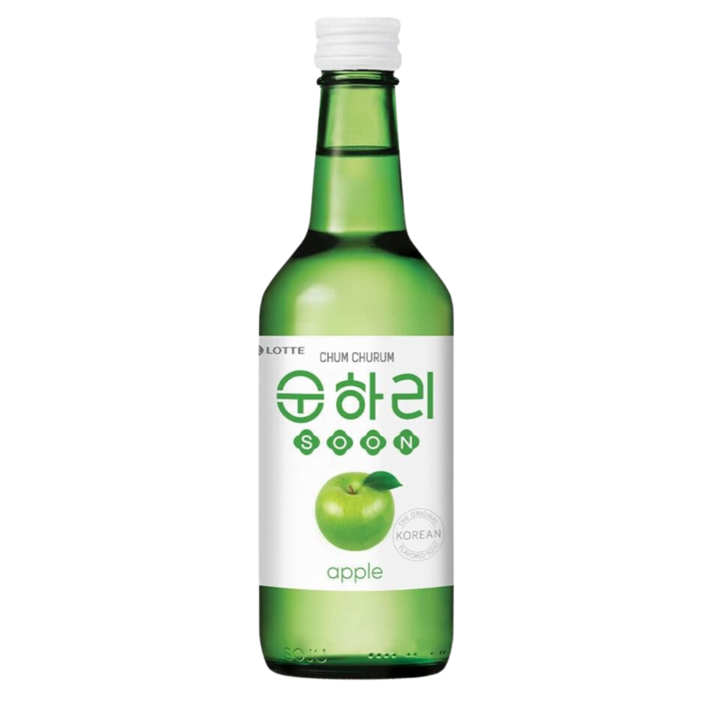Soju Apple 12%. 350ml, KR ChumChurum Sunhari