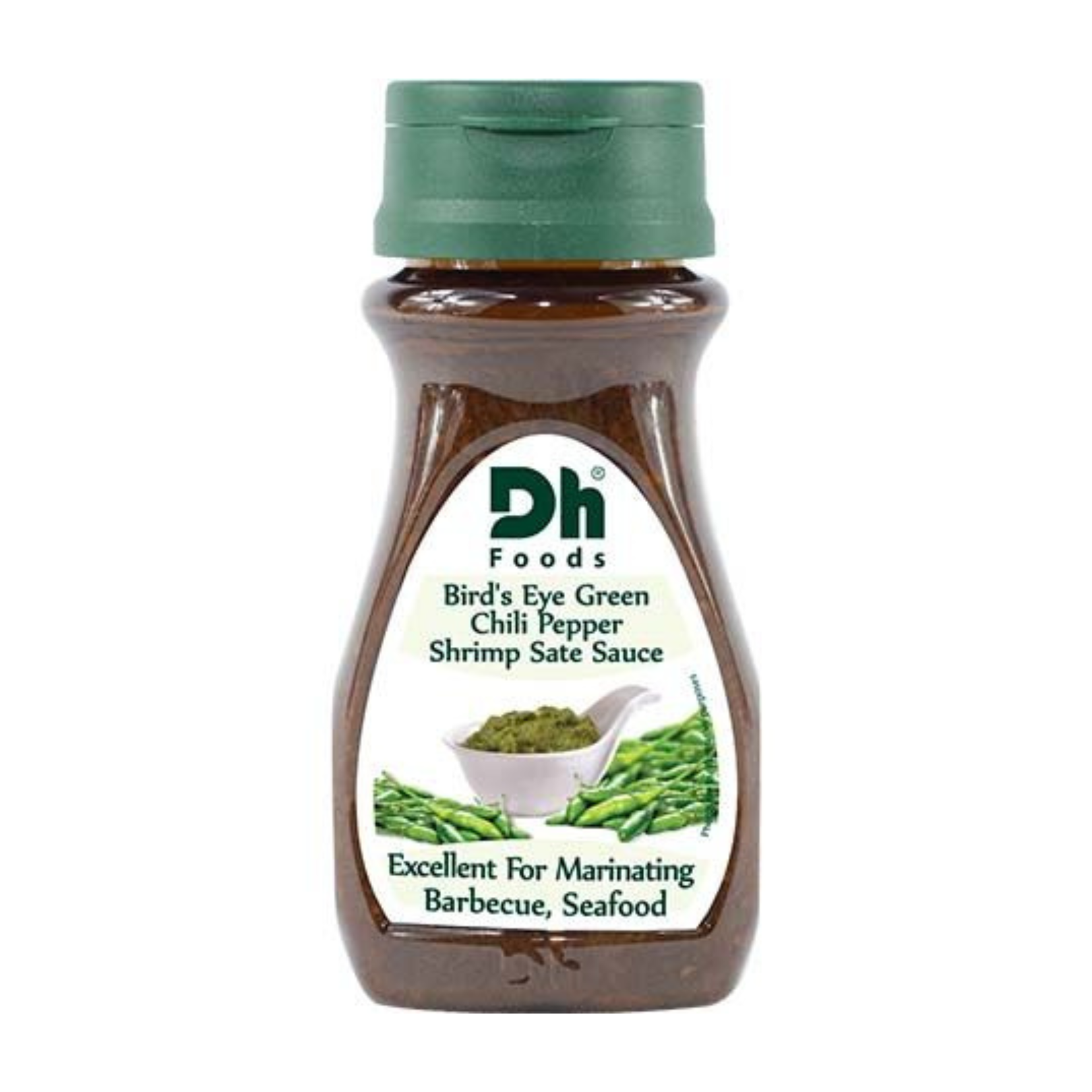 Sate Sauce Green Chili & Shrimp 100g, DH FOODS