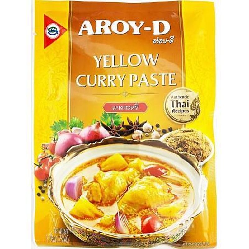 Yellow Curry Paste 50g, Aroy-D