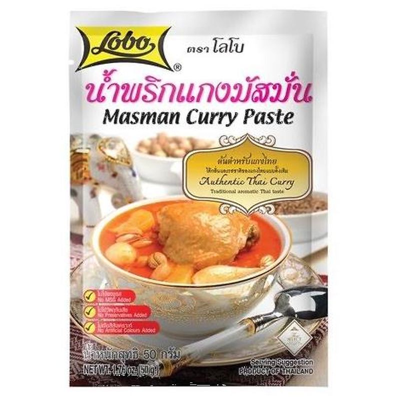 Masman Curry Paste 50g, Lobo