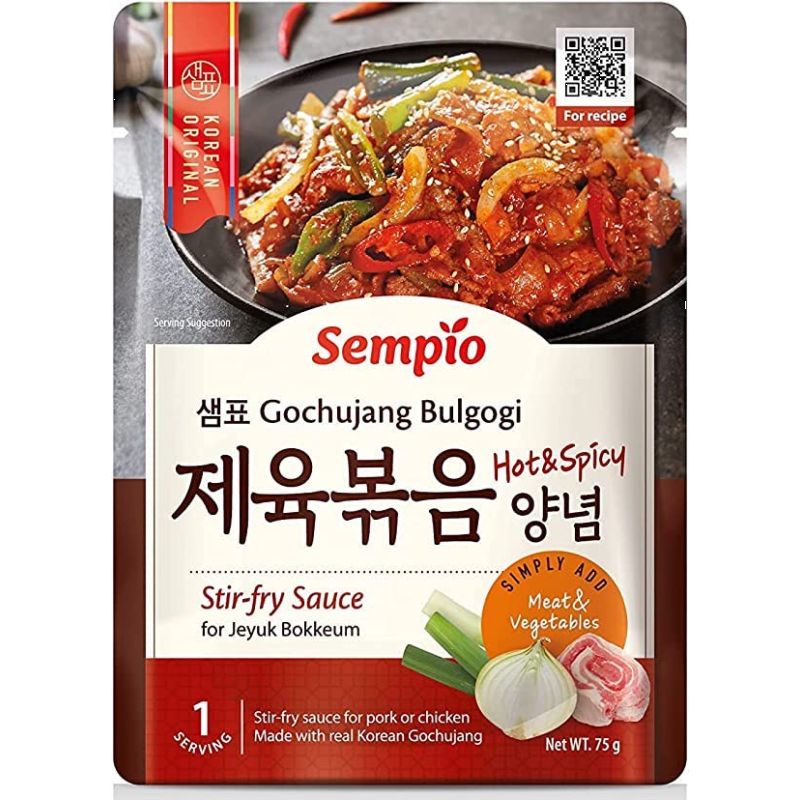 Gochujang Bulgogi Sauce 75g, Sempio