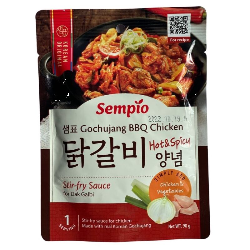 Gochujang BBQ Chicken Sauce 90g, Sempio