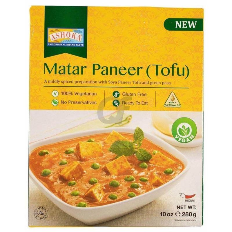 Instant Matar Paneer (Tofu) 280g, Ashoka