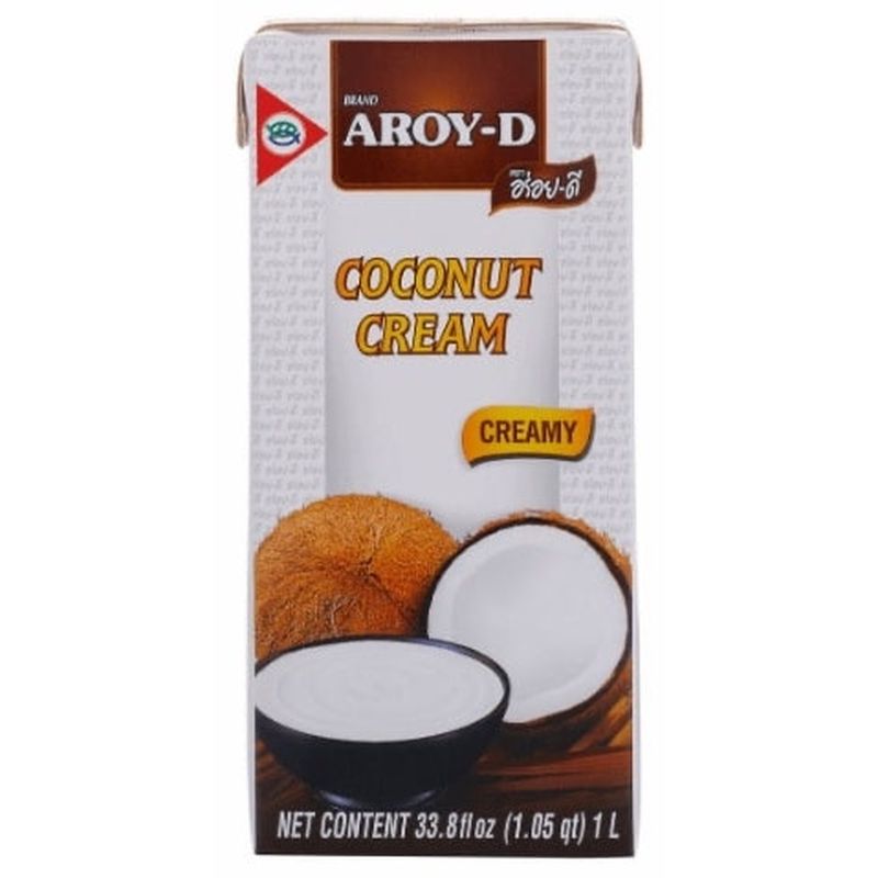Coconut Cream UHT 21% Fat, 250 ml, Aroy-D