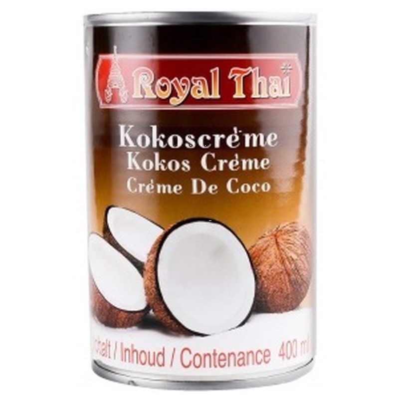 Coconut Cream 20 - 22% 400 ml, Royal Thai
