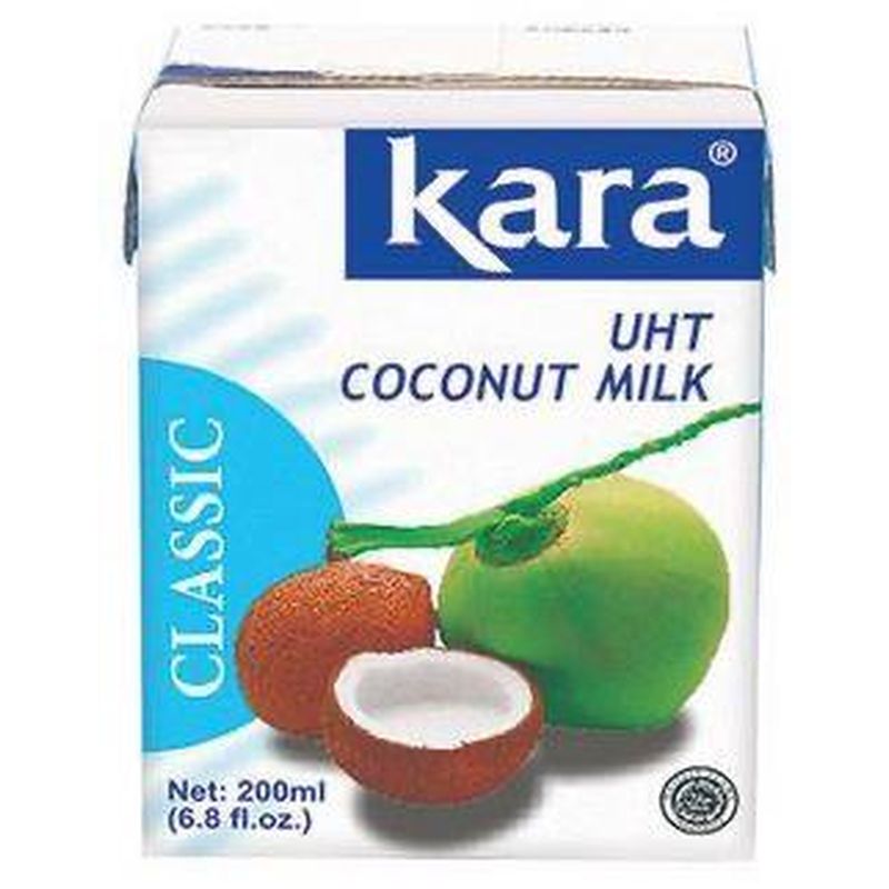 Coconut Milk Classic UHT 17% Fat 200 ml, Kara