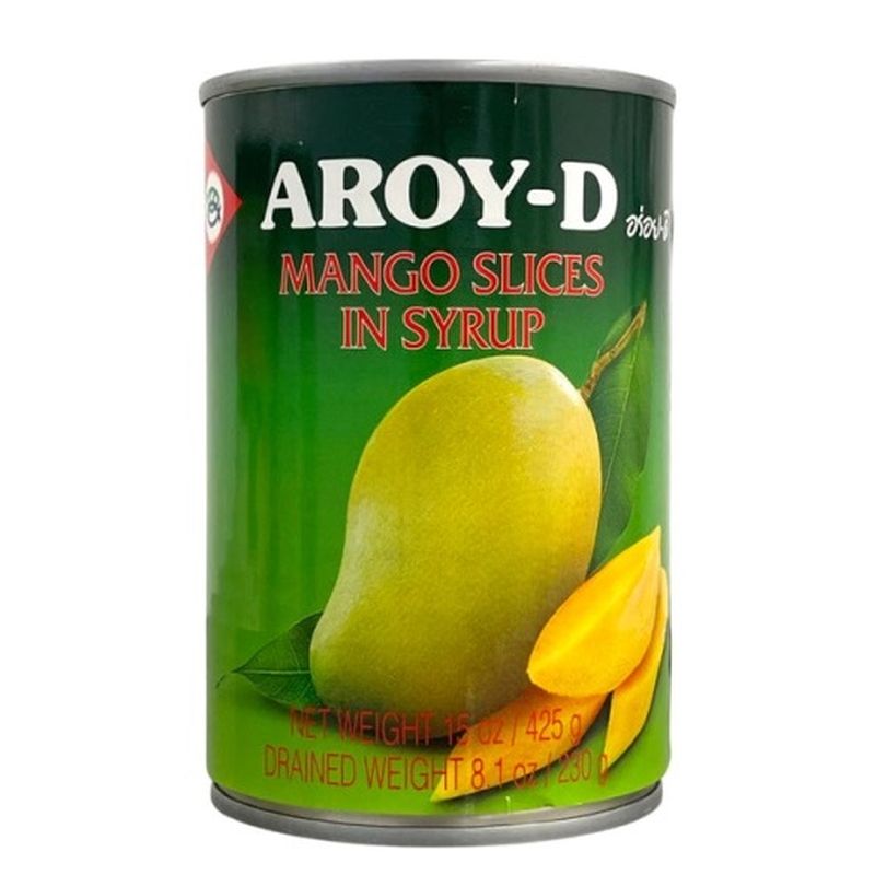 Mango Slice in Syrup 425g, Aroy-D