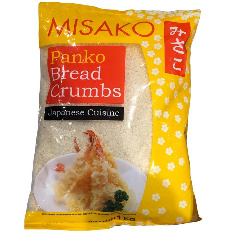 Panko Bread Crumbs 1kg, Misako