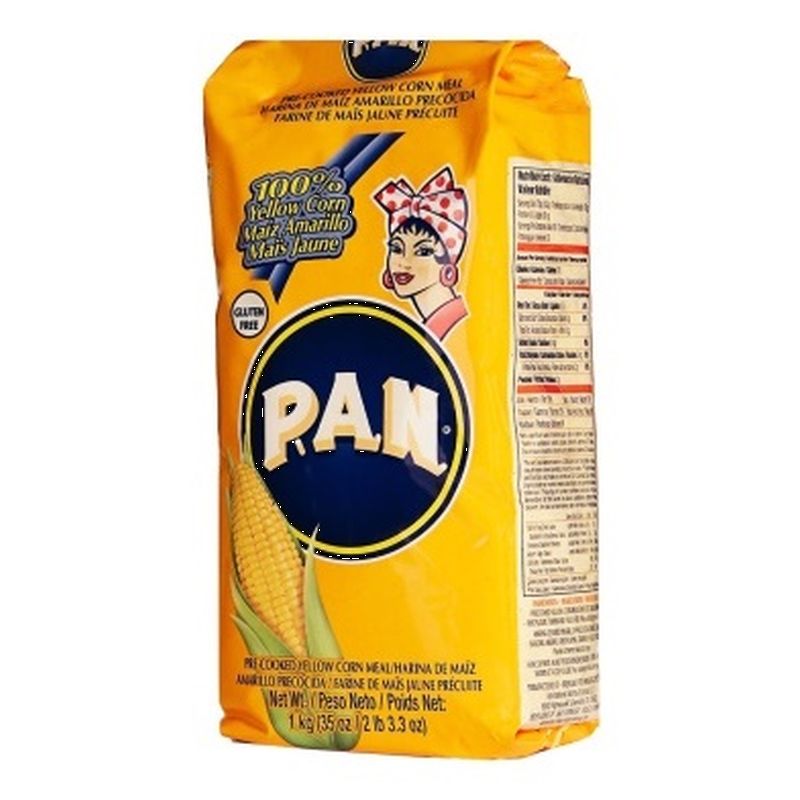 Precooked Yellow Maize Flour 1kg, PAN