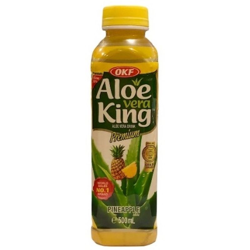 Aloe Vera Drink Pineapple 500 ml, OKF