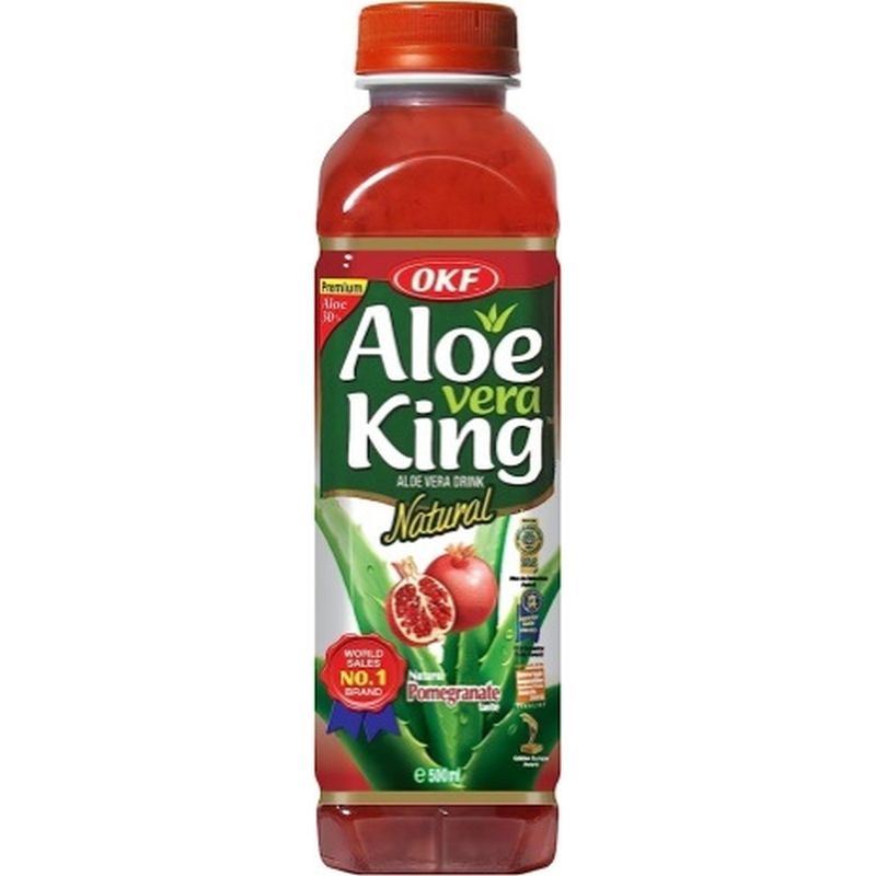 Aloe Vera Drink Pomegranate 500 ml, OKF