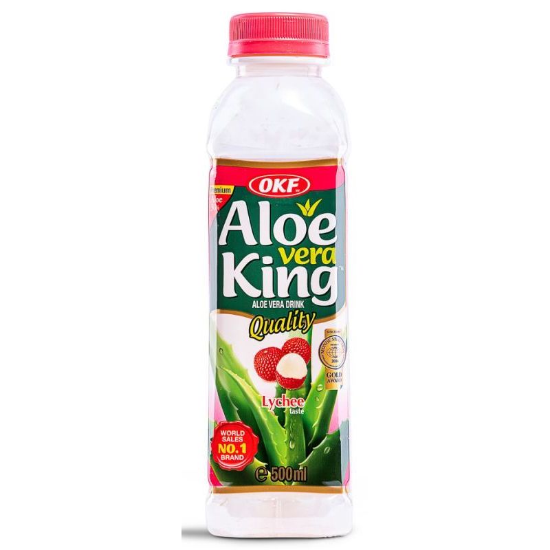 Aloe Vera Drink Lychee 500 ml, OKF